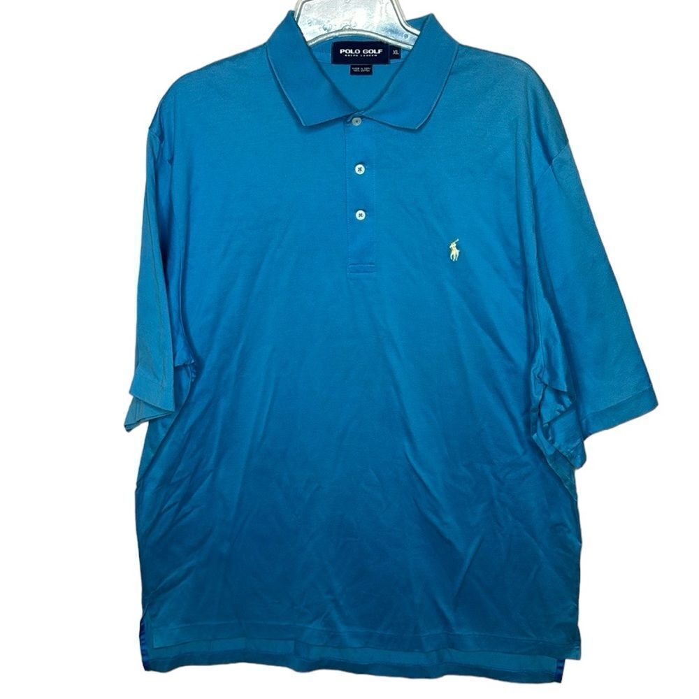 Polo Golf Ralph Lauren Blue Colored Golf Shirt. Size XL.